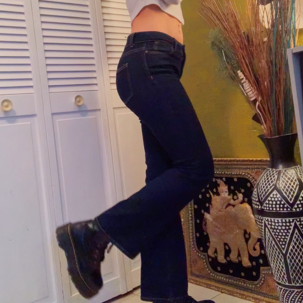 💙 Dark blue Heritage Bootcut jeans💙